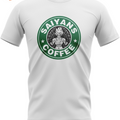 Figurine Saiyajins T shirt café — Dragon Ball Z