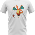Figurine T Shirt invoque Charizard — Dragon Ball Z
