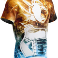 Figurine T Shirt Vegeta Rage Saiyajin — Dragon Ball Z