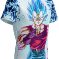 Figurine Vegeta SSJ T shirt bleu — Dragon Ball Z
