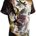 Figurine Goku T shirt noir de destruction — Dragon Ball Z