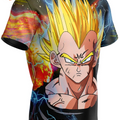 Figurine T Shirt Majin Vegeta SSJ2 — Dragon Ball Z