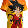 Figurine T Shirt Goku Little Kame — Dragon Ball Z