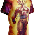 Figurine T Shirt Goku Super Saiyajin — Dragon Ball Z