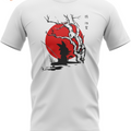 Figurine dragon ball goku kleiner pfirsich t shirt — Dragon Ball Z
