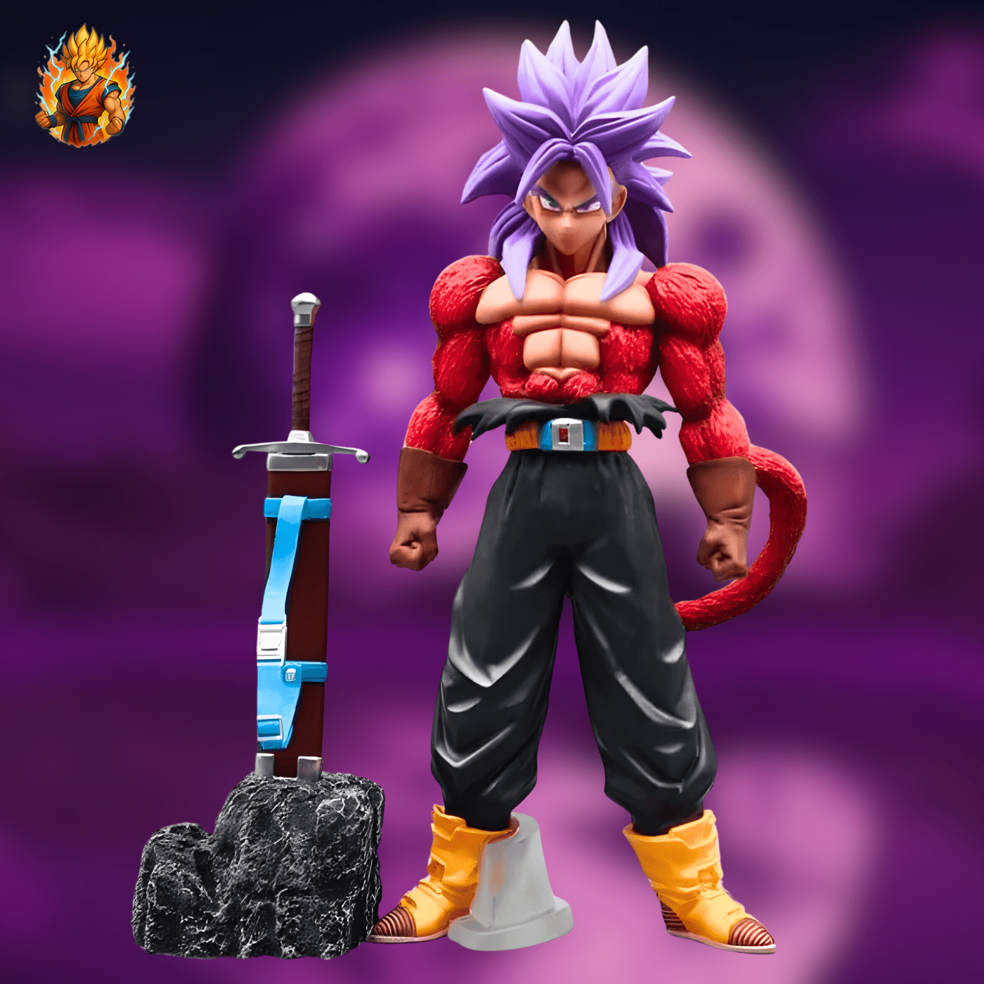 Figurine Dragon Ball Trunks Super Saiyan 4-Ma boutique