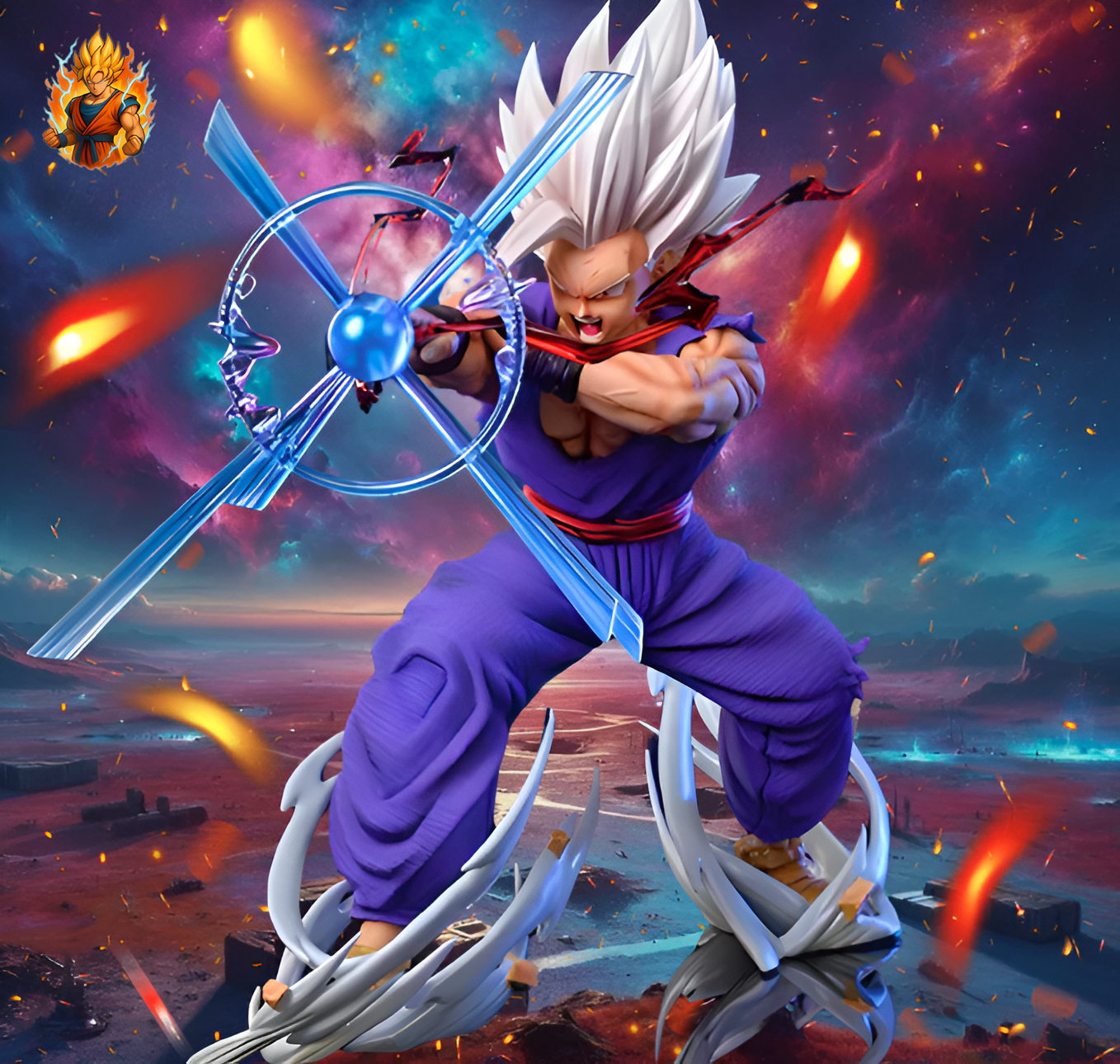 Figurine Dragon Ball Gohan Articulée-Ma boutique