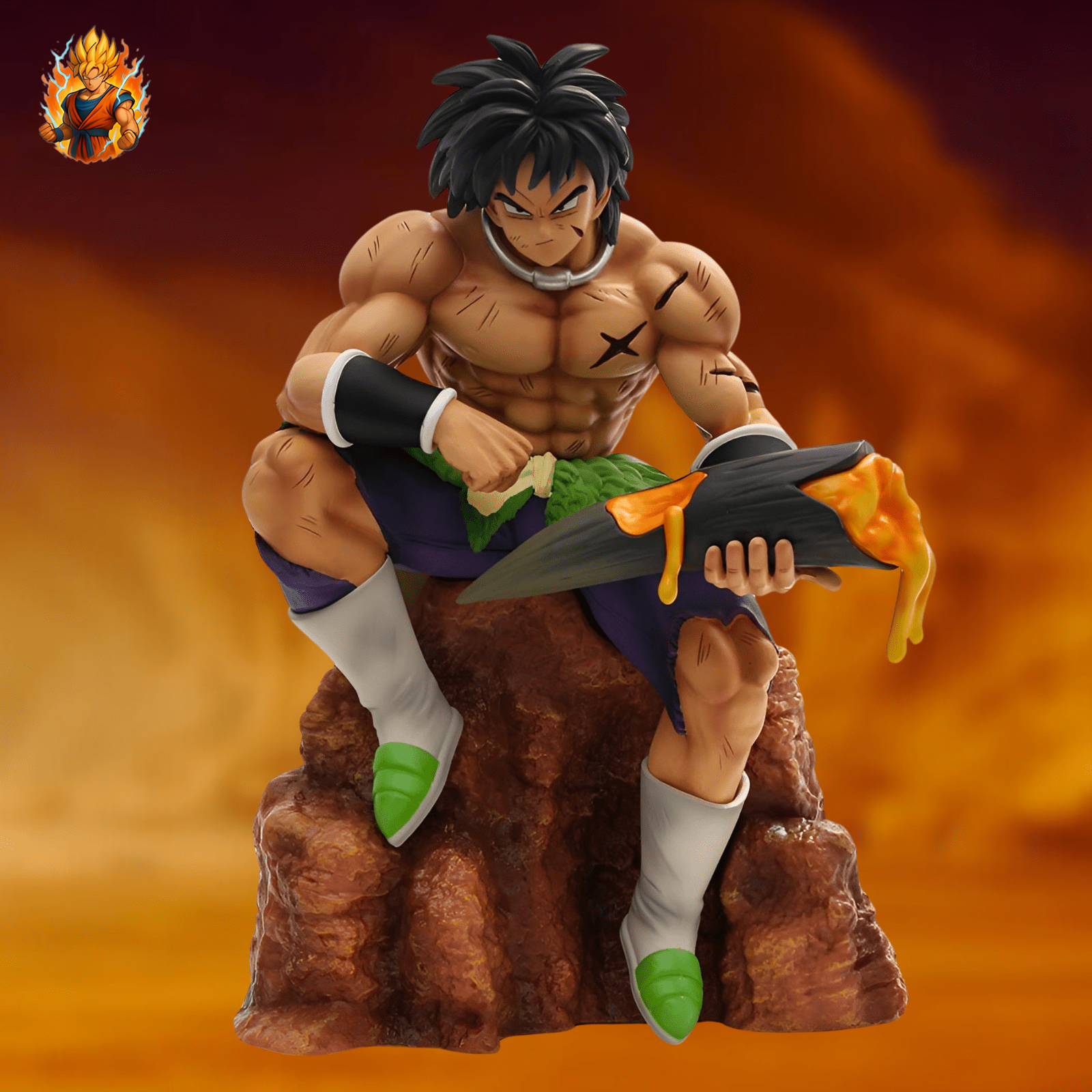Figurine Broly 17cm • Dragon Ball Anime GK • Statue PVC
