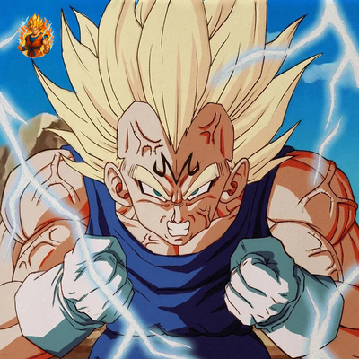 DBZ Majin Vegeta Rage Saiyajin Figurine