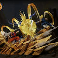 Figurine Goku x Majin Vegeta — Dragon Ball Z