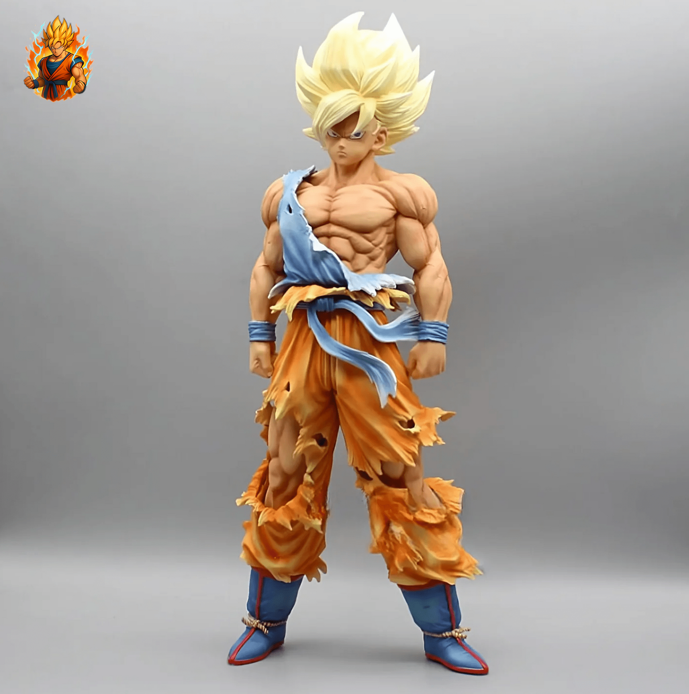 figurine DBZ Goku Super Saiyajin énorme