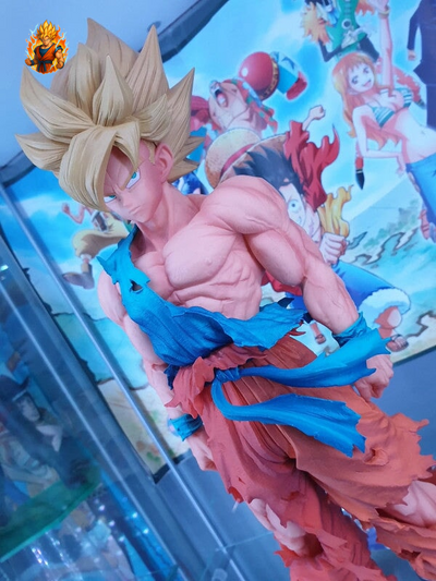 figurine DBZ Goku Super Saiyajin énorme