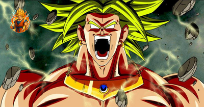 figurine légendaire de DBZ Broly