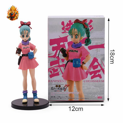 DBZ Bulma Capsule Corp Figur