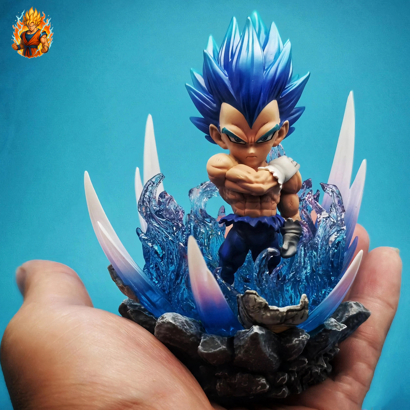 DBS Vegeta SSJ Figure bleue (mini)