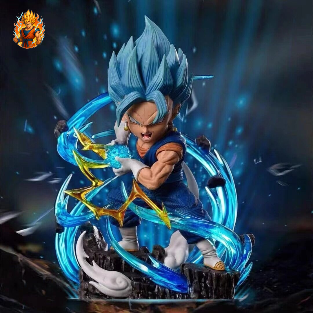 Figurine bleue DBS Vegetto SSJ (Mini)