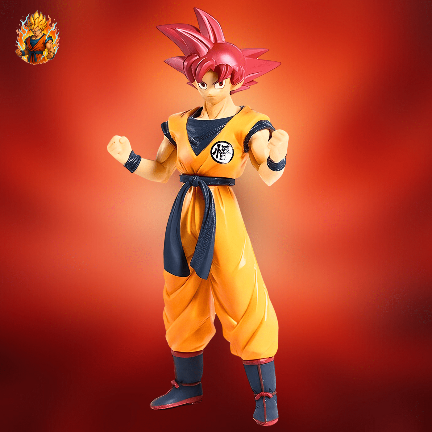 Figurine DBS Goku Super Saiyan Dieu