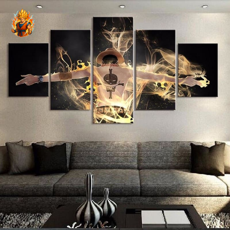 Peintures de Portgas D Ace - One Piece-Ma boutique