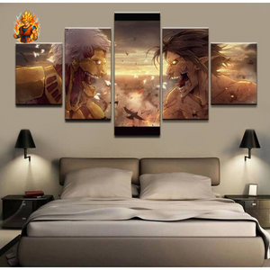 Diagramme de combat Titan attaquant vs Titan blindé - Attack on Titan-Ma boutique