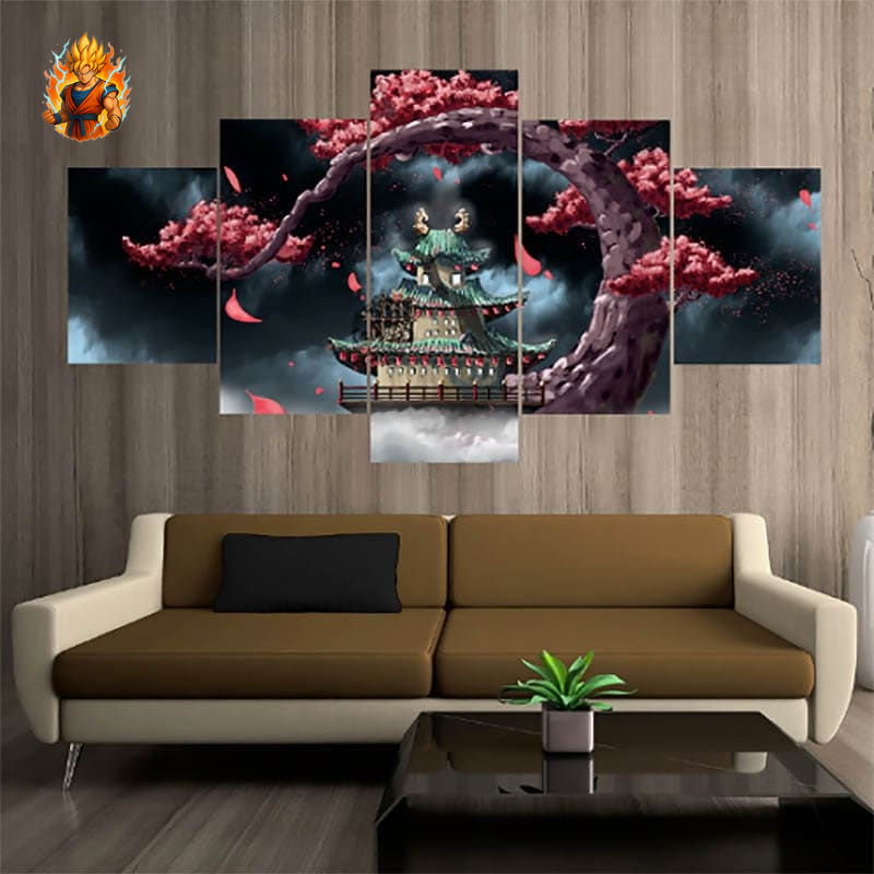 Tableau d'île de Wano Kuni - One Piece