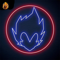 Néon LED Vegeta — Dragon Ball Z