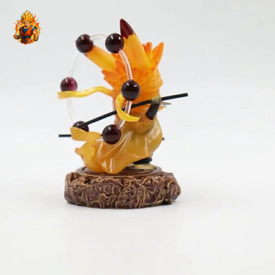 figurine Pokémon Pikachu Naruto Uzumaki Mode Kurama
