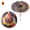 Réplique Sabre Kyojuro Rengoku de parapluie — Dragon Ball Z