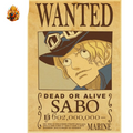 Poster Wanted Wanted Sabo — One Piece