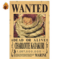 Poster Wanted Katakuri — One Piece