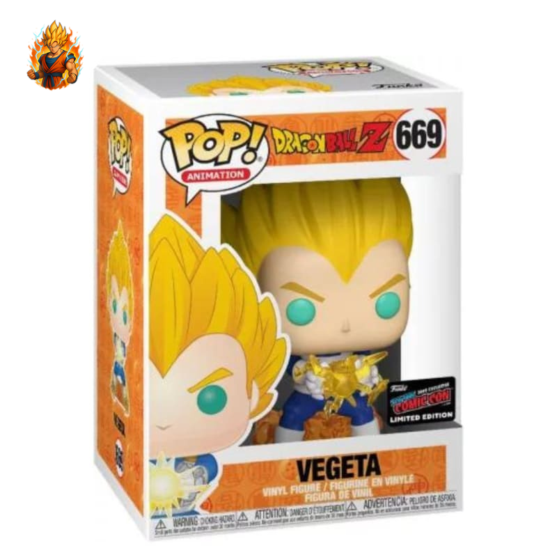 Pop Vegeta figurine Final Flash - Dragon Ball Z