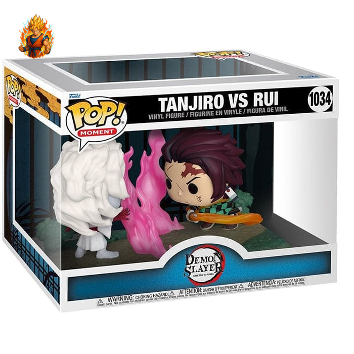 POP-figurine Tanjiro Vs Rui - Demon Slayer