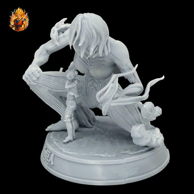 figurine en résine de Titan féminin (Annie Leonhart) - Attack on Titan