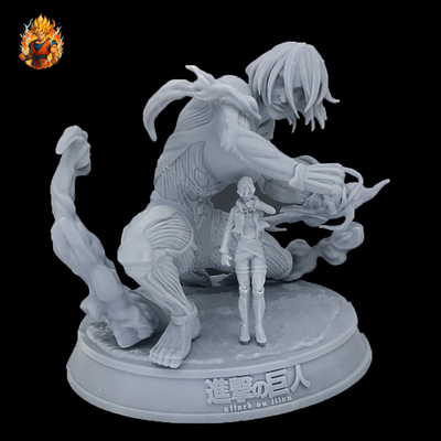 figurine en résine de Titan féminin (Annie Leonhart) - Attack on Titan