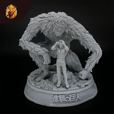 Figurine en résine Beast Titan (chasseur de victoire) - Attaque sur Titan