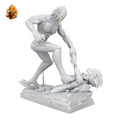 Figurine en résine vs Titan Mâchoire — L'Attaque des Titans