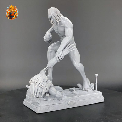 Figurine en résine Attack on Titan Attack on Titan vs Titan Mâchoire