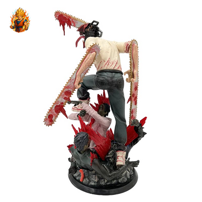 Figurine de Chainsaw Man assoiffé de sang Denji