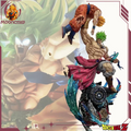 Figurine Broly Vs Goku combat final — Dragon Ball Z