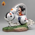 Figurine Sangoku enfant scooter — Dragon Ball Z