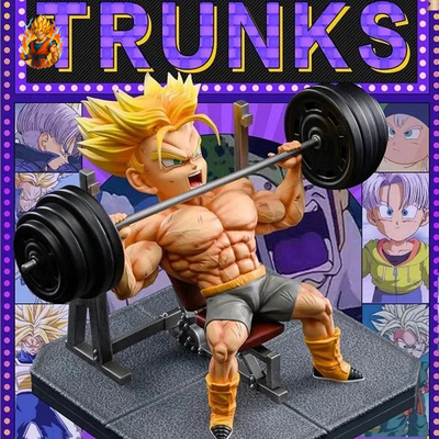 Figurine Entraînement Fitness Goku Gohan Vegeta Trunks