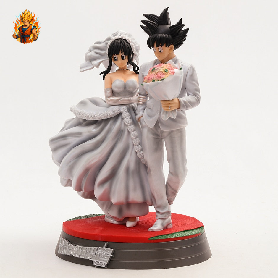 Figurines de mariage Goku & Chichi