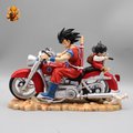 Figurine Moto Duo Son Goku et son Gohan — Dragon Ball Z