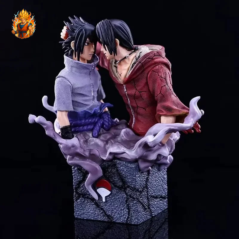 Figurine buste de Sasuke & Itachi Uchiha