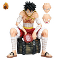 Figurine Luffy Baril — One Piece