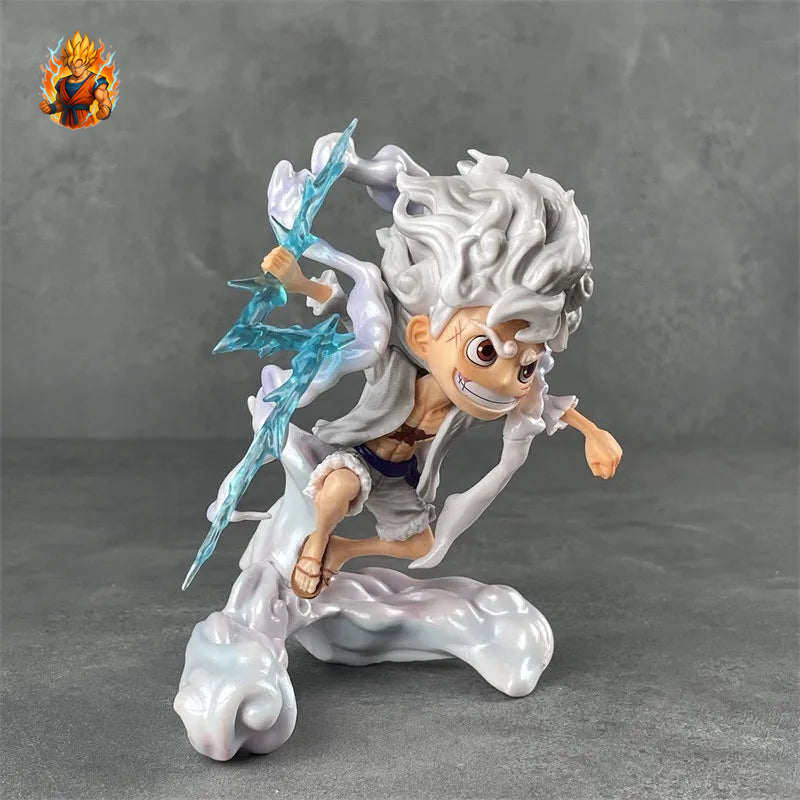 One Piece Luffy Gear 5 Figurine de saut