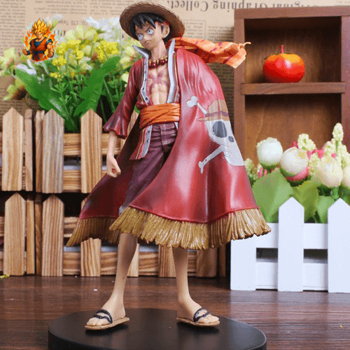 Figurine du Capitaine Luffy de One Piece (17 cm)