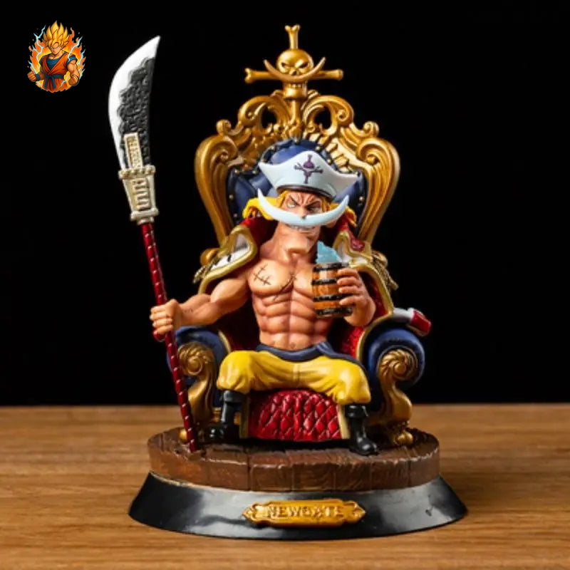 Figurine One Piece Whitebeard sur le trône
