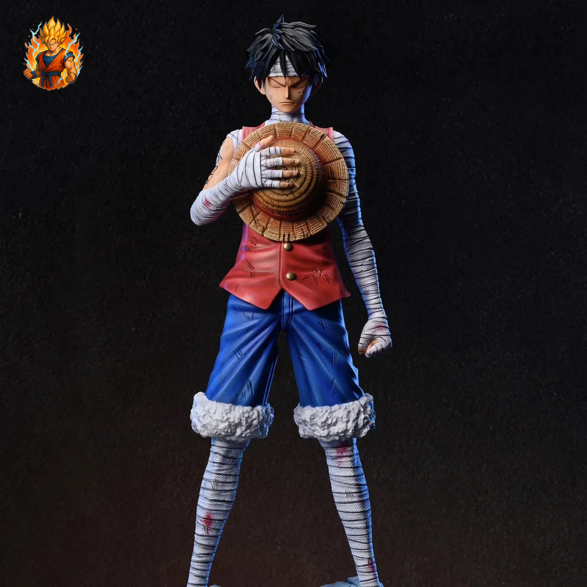 Figurine de concentration de One Piece Luffy