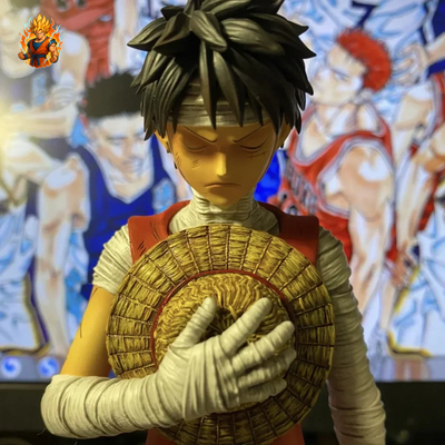 Figurine de concentration de One Piece Luffy