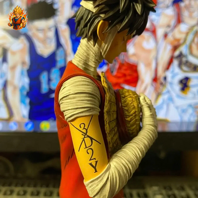 Figurine de concentration de One Piece Luffy